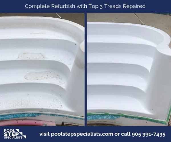 Complete Refurbish with Top 3 Treads Repaired