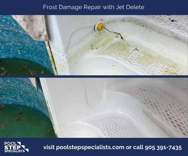 Frost Damage repair with Jet Delete